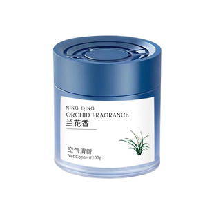 兰花车载香薰2025新款持久留香高级香氛黄角兰白玉兰汽车固体香膏