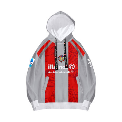25-26赛季克雷莫纳队服连帽卫衣