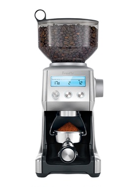 【礼物】Breville 铂富BCG820智能锥刀磨豆机LCD显示屏家用防飞粉