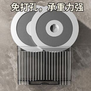 厨房置物架放筷子收纳盒壁挂式勺子挂墙上沥水架吸盘筷子筒桶筷笼