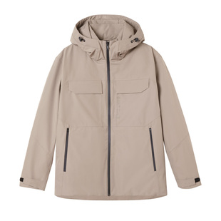 GANT/甘特冬季新款男士简约抽绳连帽纯色休闲御寒鸭绒羽绒服外套