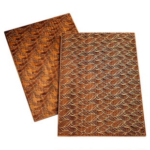 新款仿宋砑花笺板 传统砑花 信笺  砑花板 砑石宋代砑花笺底板