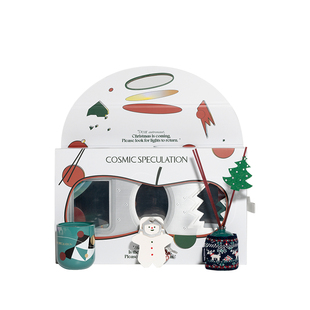 CosmicSpeculation宇宙的猜想太空冬日雪境森林节日香薰蜡烛礼盒