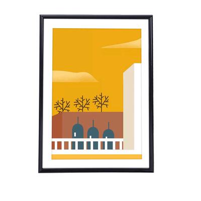 简约铝合金A3画框A2框架4k8k定