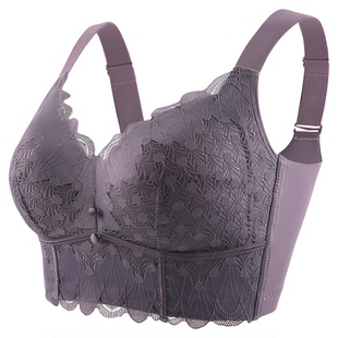 香蜜闺秀调整型内衣女大胸显小聚拢收副乳矫正防下垂大码超薄文胸