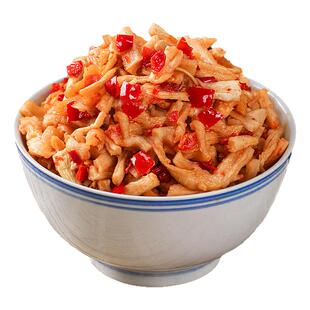 三知情脆辣萝卜湖南特产嘎嘣脆香辣罗卜丁下饭菜咸菜榨菜大瓶即食