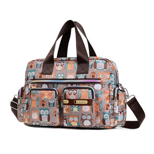 2025新款女式包韩版花布包防水手提单肩斜挎包斜跨休闲包旅行女潮