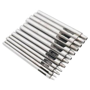 利得DIY皮革工具直嘴全钢打孔冲皮带打孔冲圆冲腰带表带打孔器