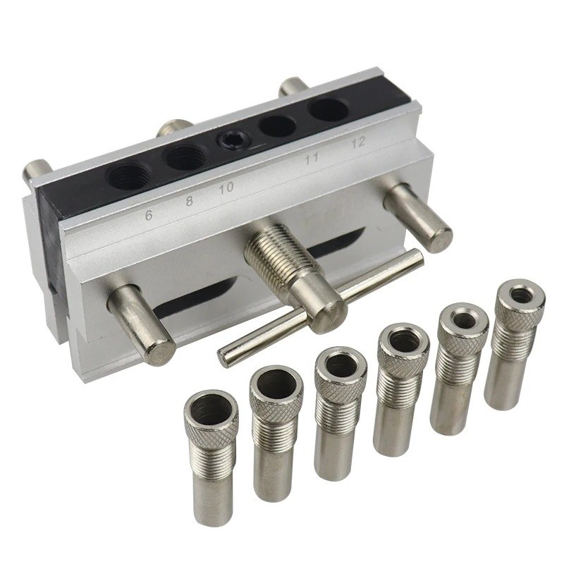 直孔定位器 木板连接钻孔定位器垂直打孔夹具 圆木销定位器