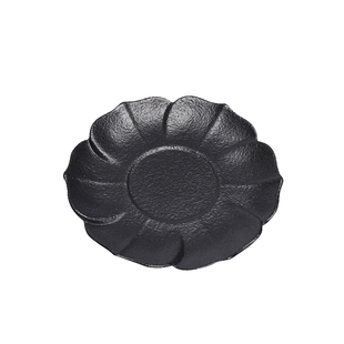 黑陶杯垫杯托粗陶创意茶托防烫茶杯垫茶杯隔热垫圆形茶具茶道配件