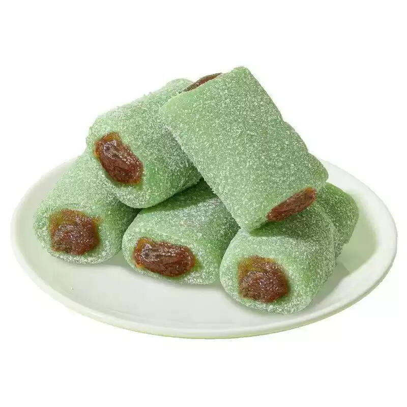 荷叶红枣红豆糕龙井味麻薯