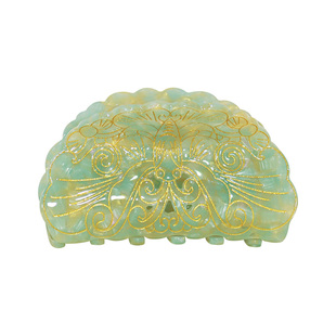 中国国家博物馆新中式古风抓夹中国风时尚发饰优雅复古精致发夹