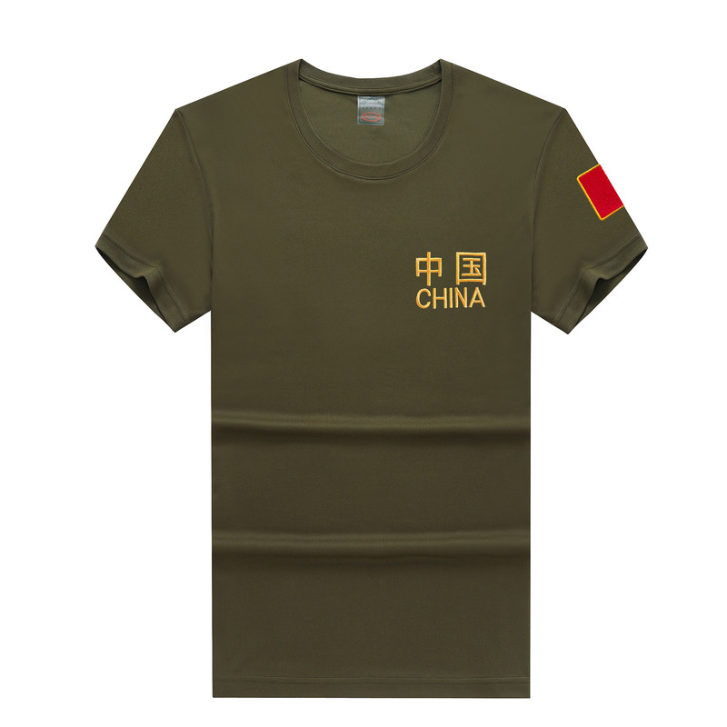 速干圆领体能训练短袖T恤上衣