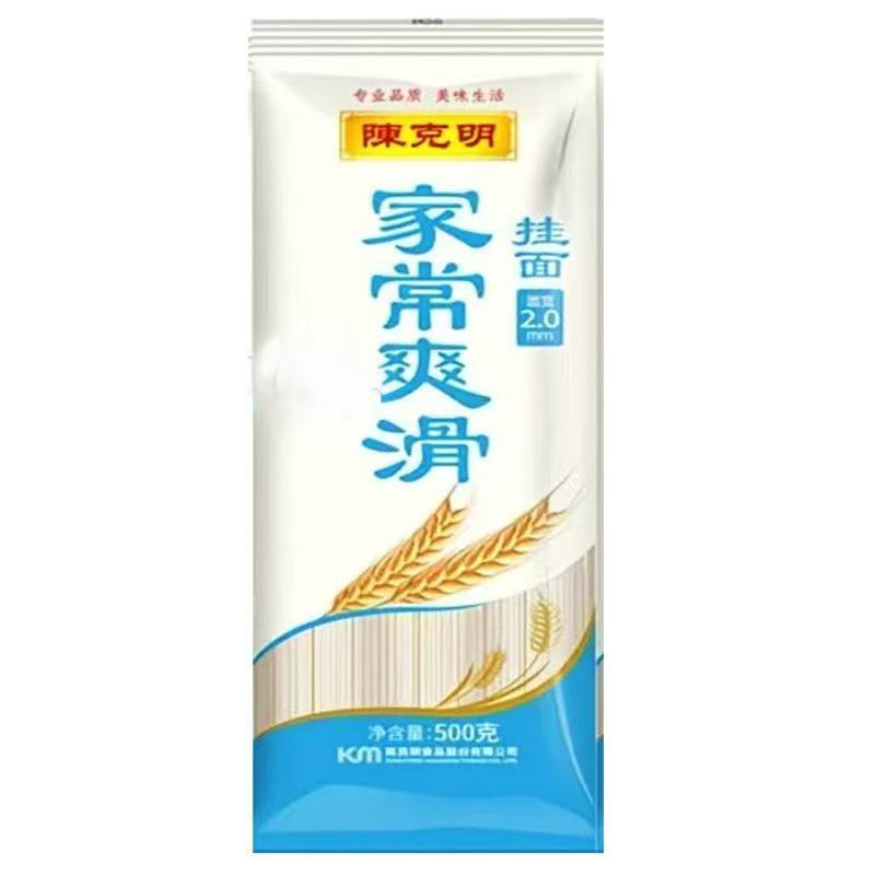 陈克明500克家常宽细圆面条