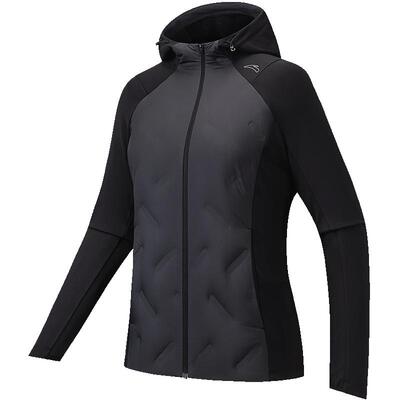 安踏轻薄羽女跑步保暖羽绒服