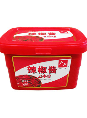 韩式辣椒酱辣椒酱户户火锅酱