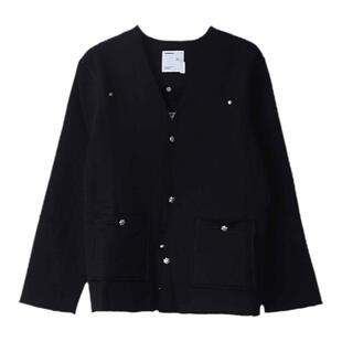 Roaringwild/咆哮野兽主线 白色 黑色羊毛抓绒开衫【热销中】