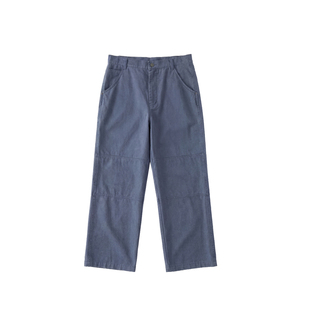 BOHRHOO26SS「100%棉+洗褪效果」经典法工裤直筒简约工装裤男春夏