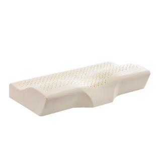 泰国乳胶硬护颈椎枕头蝶形护颈枕睡眠专用记忆助成人天然橡胶枕芯