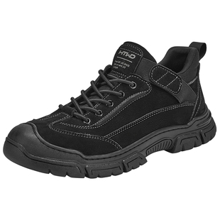 热风男鞋2025年冬季新款男士时尚休闲鞋黑色舒适保暖增高运动鞋子