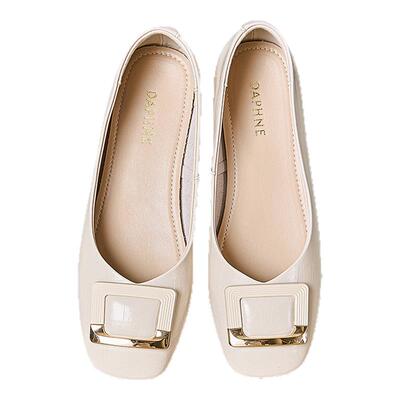 达芙妮2025新款法式时尚浅口单鞋