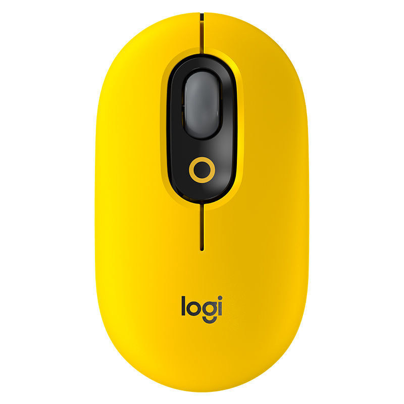 罗技POP MOUSE无线蓝牙鼠标ipad笔记本办公跨屏操作小巧拆包可保