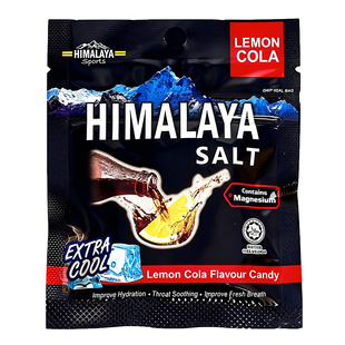 马来西亚大马碧富咸柠檬可乐薄荷糖海盐润喉糖himalaya清凉糖果