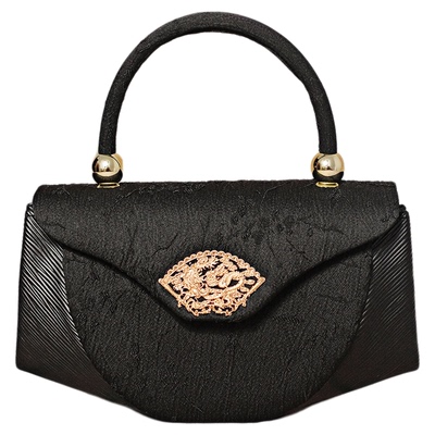 新中式国风手提复古女包