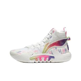 中国李宁反伍2运动鞋男款春季新款减震防滑耐磨高帮篮球鞋ABFU023