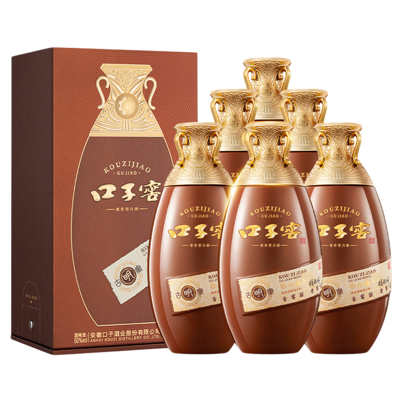 口子窖古窖明50度500mL安徽白酒