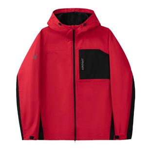 SPYDER蜘蛛秋冬男子MOUNTAIN LIFE连帽防泼水机能夹克24EF171M
