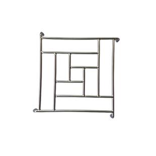 304不锈钢防烫隔热垫 厨房餐桌锅垫 碟碗架杯垫盘垫实心手工制作