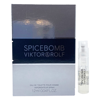 正品维克多与罗夫Spicebomb激情炸弹男士持久淡香水试管小样1.2ML