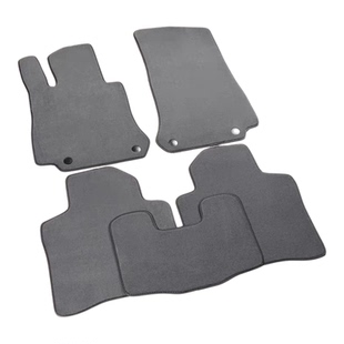 奔驰E级coupe脚垫W210W211W212W213E300专用E260E200卡扣绒面加厚