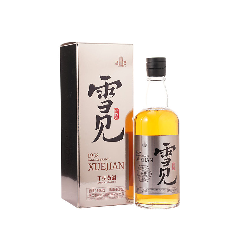 塔牌黄酒雪见600ml手工原色黄酒