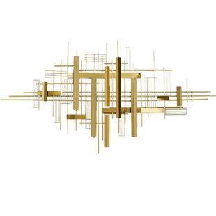 普赛克北欧轻奢铁艺客厅壁饰沙发电视背景墙装饰画创意金属挂件