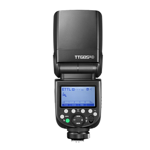 Godox神牛TT685II二代机顶闪光灯高速同步TTL自动测光适用佳能尼康索尼富士单反微单相机外置外拍离机热靴灯