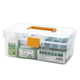 医药箱家用药物分类多层收纳盒大容量家庭急救药箱应急药品医疗箱