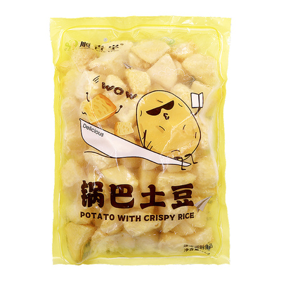 锅巴土豆1kg油炸小吃土豆块