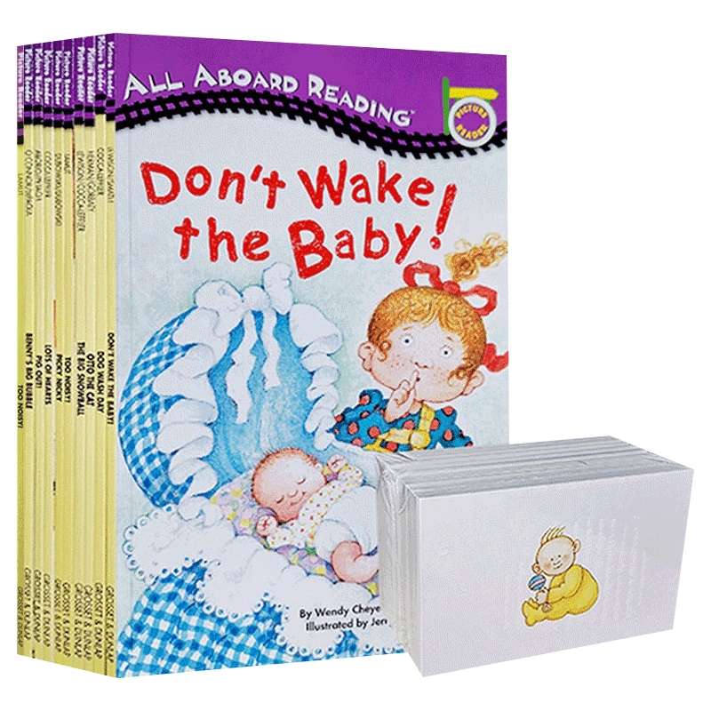 All Aboard Reading 11册 英文原版绘本初级读物 汪培珽第一阶段 Penguin Group 系列 进口儿童启蒙分级英语阅读绘本