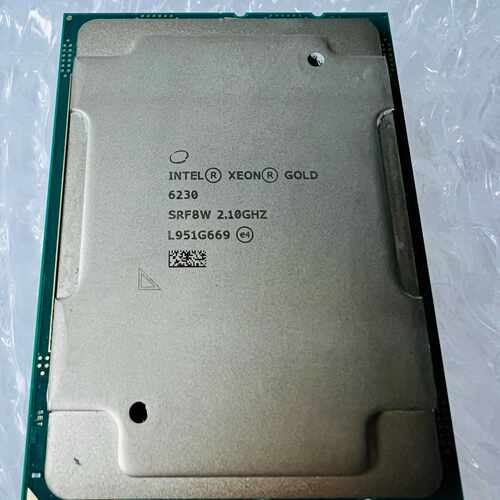 询至强正式版6230 CPU 20核心 40线程 主频2.1G