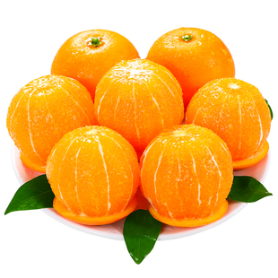 正宗湖南麻阳冰糖橙新鲜橙子水果10斤当季手剥甜橙果冻橙整箱包邮