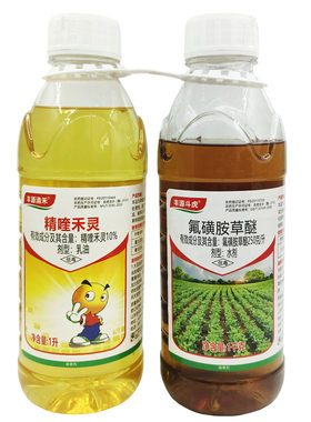 精喹禾灵氟磺胺草醚 花生大豆苗后除草剂马齿笕苍耳1000g+1000g