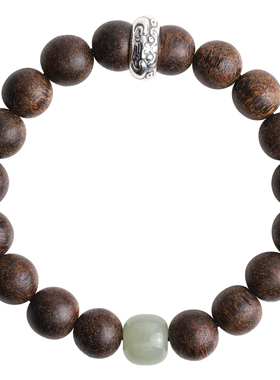 心斋堂越南沉香貔貅手链