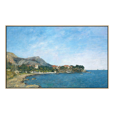 欧仁布丹客厅风景油画印象派挂画