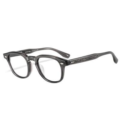 手工复古全框高端板材近视眼镜架