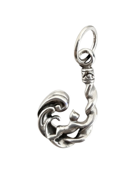 小众纯银动物猫咪元素百搭吊坠