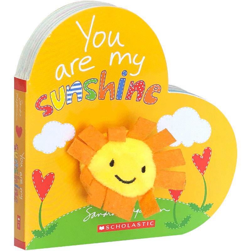 英文原版 YOU ARE MY SUNSHINE 你是我的阳光学乐3-6岁幼亲子阅读宝宝睡前故事益智游戏书籍儿童启蒙认知早教绘本图画书