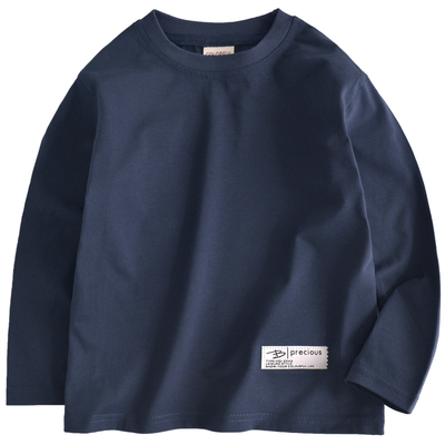 春秋纯棉基础款长袖T恤纯棉