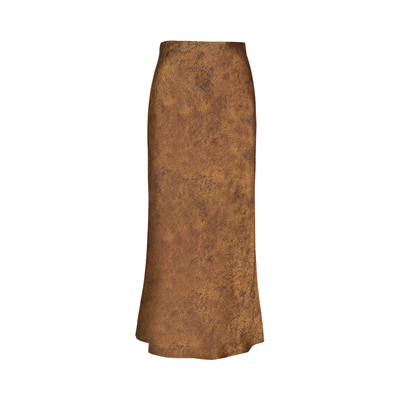 郁香菲优雅印花半身裙